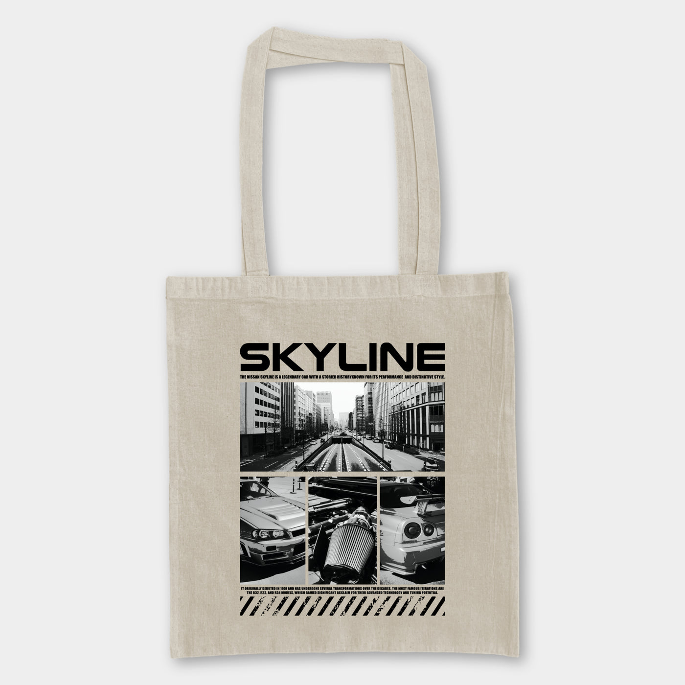 Tote Bag - Skyline GTR